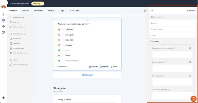 QuestionTypes-QuestionSpecificSettings
