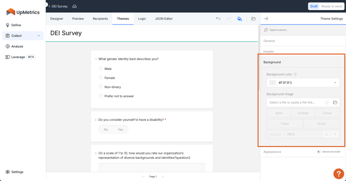 SettingThemeForYourSurvey-Background